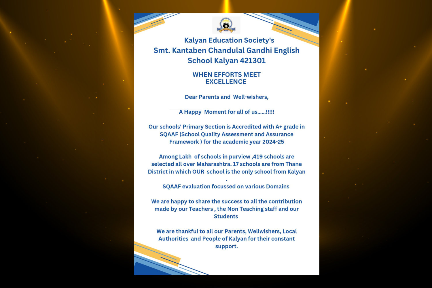 Harsh Satishkumar Varma - Silver Medal & Homi Bhabha Balvaidyanik